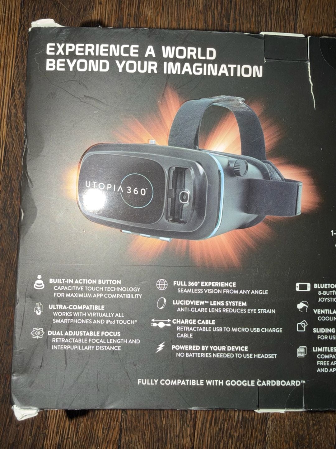 ReTrak Utopia 360 Virtual Reality 3D Headset Experience Bundle 8