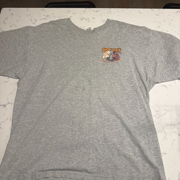 Fruit of the Loom Tennessee vs Georgia 2003 T-Shirt Size XL Gray