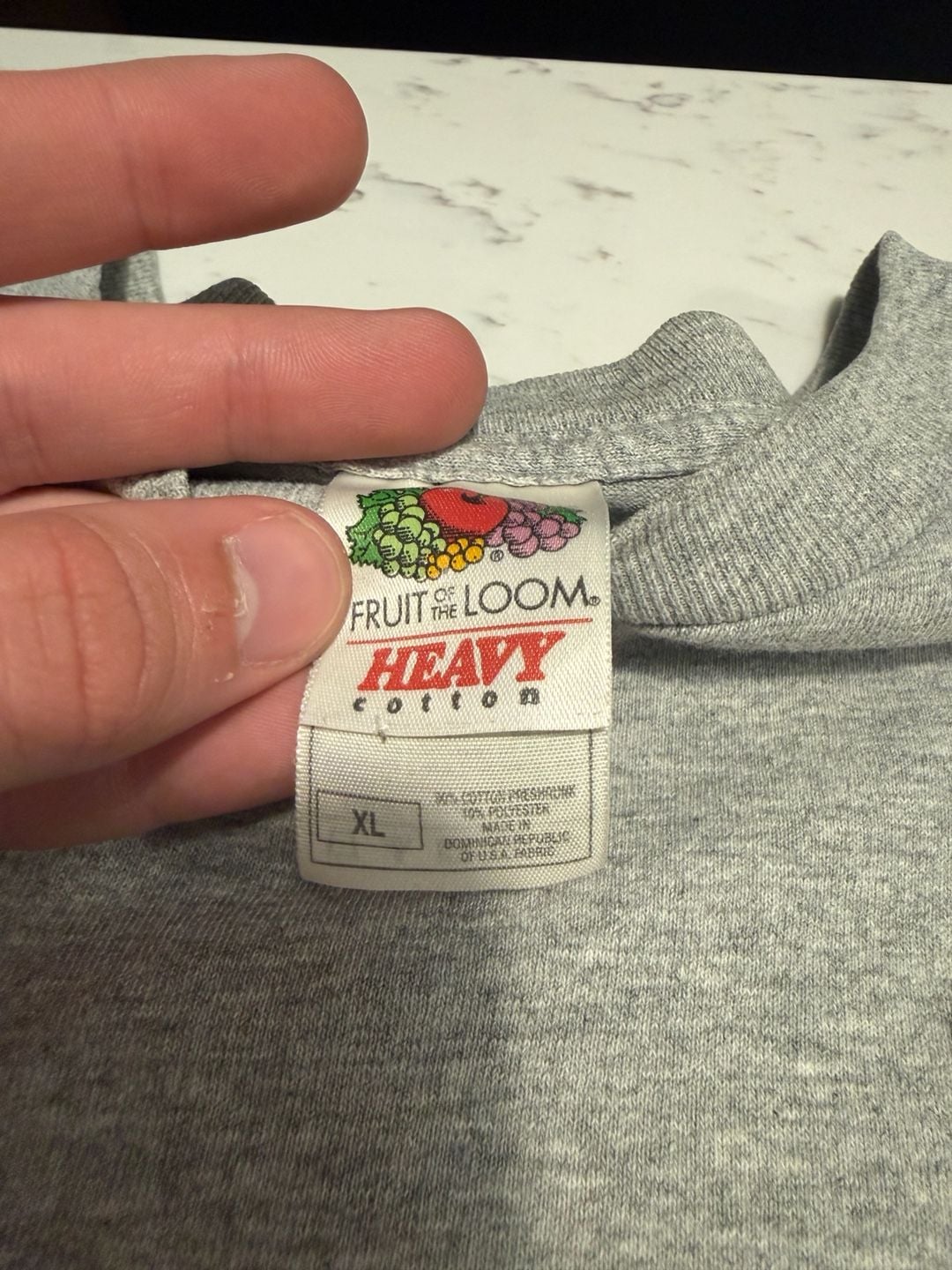 Fruit of the Loom Tennessee vs Georgia 2003 T-Shirt Size XL Gray 4