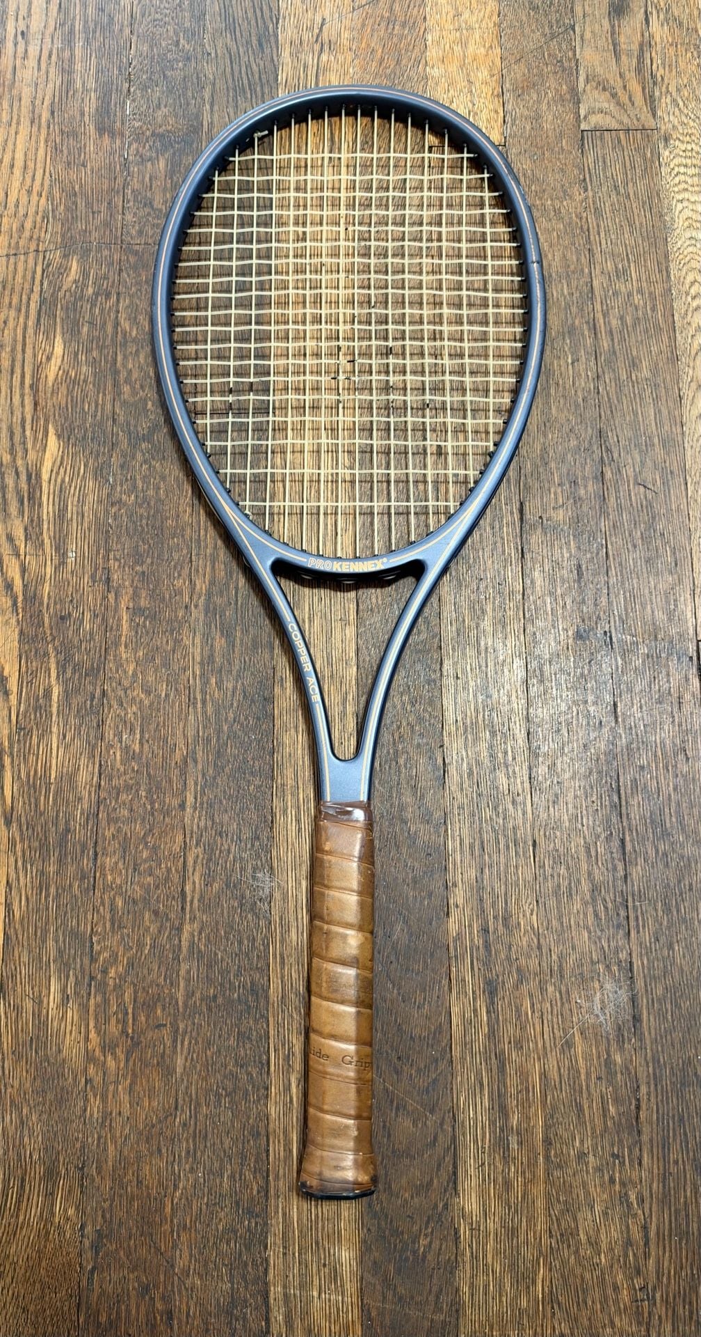 Vintage Pro Kennex Copper Ace Tennis Racquet Size 4 1/2 With Cover 4