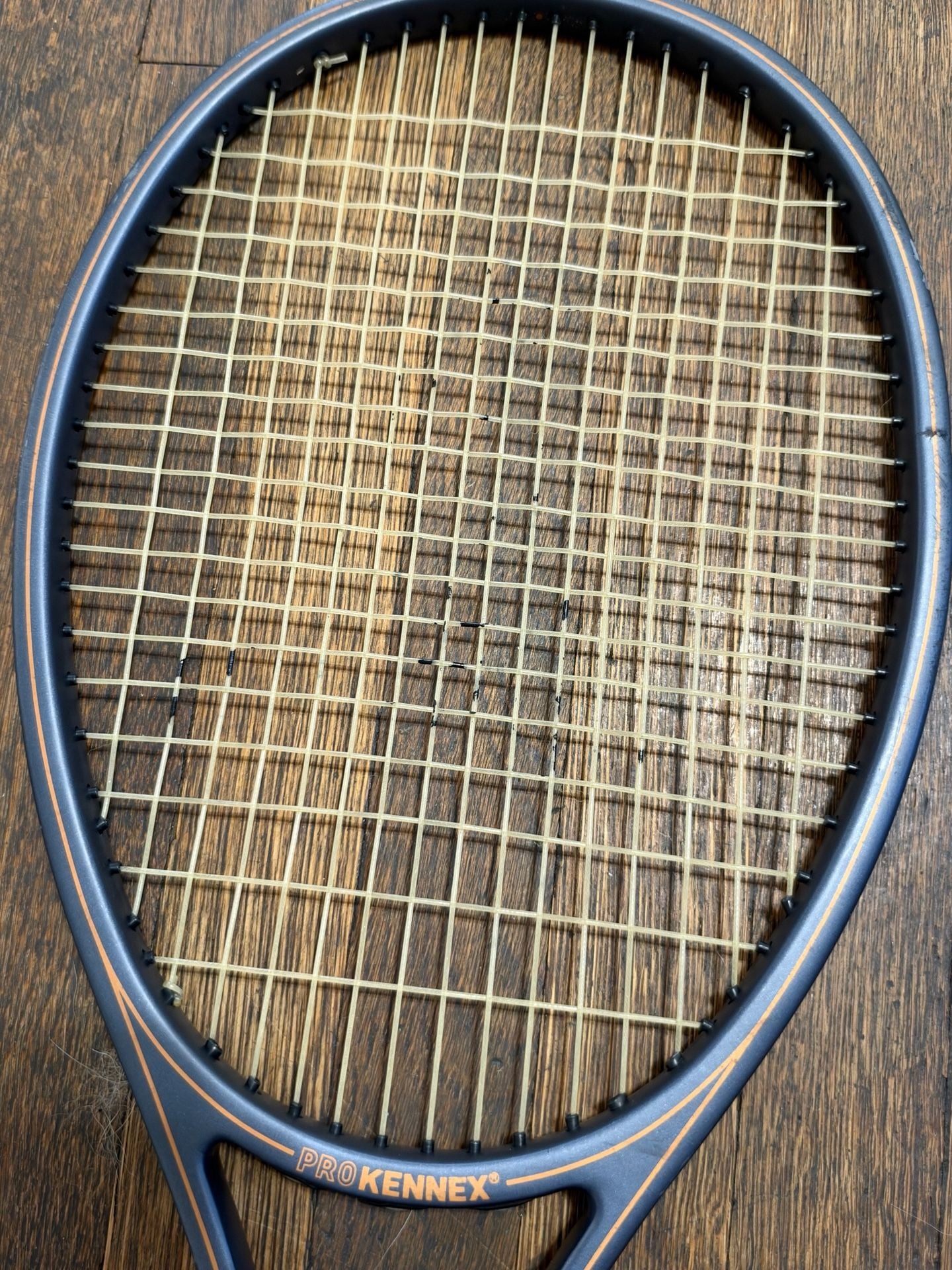 Vintage Pro Kennex Copper Ace Tennis Racquet Size 4 1/2 With Cover 5