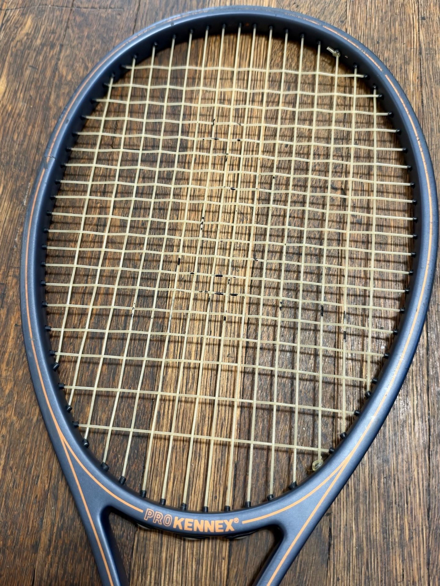 Vintage Pro Kennex Copper Ace Tennis Racquet Size 4 1/2 With Cover 12