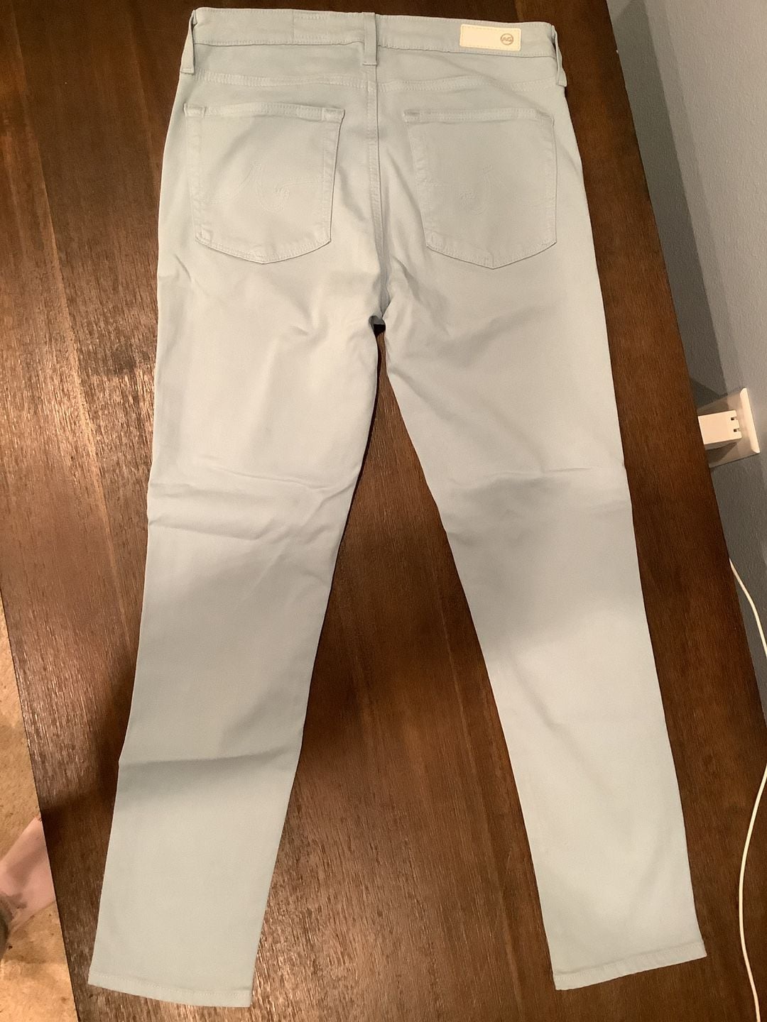 AG Adriano Goldschmied The Prima Crop Size 26 Light Blue Cigarette Jeans 5