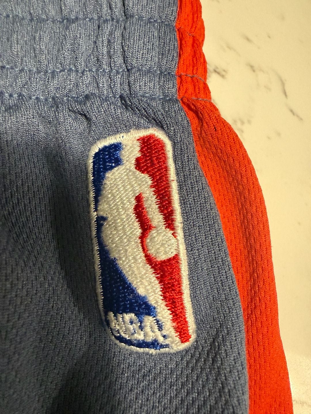 Adidas Charlotte Bobcats Basketball Shorts Size M Blue Orange 4