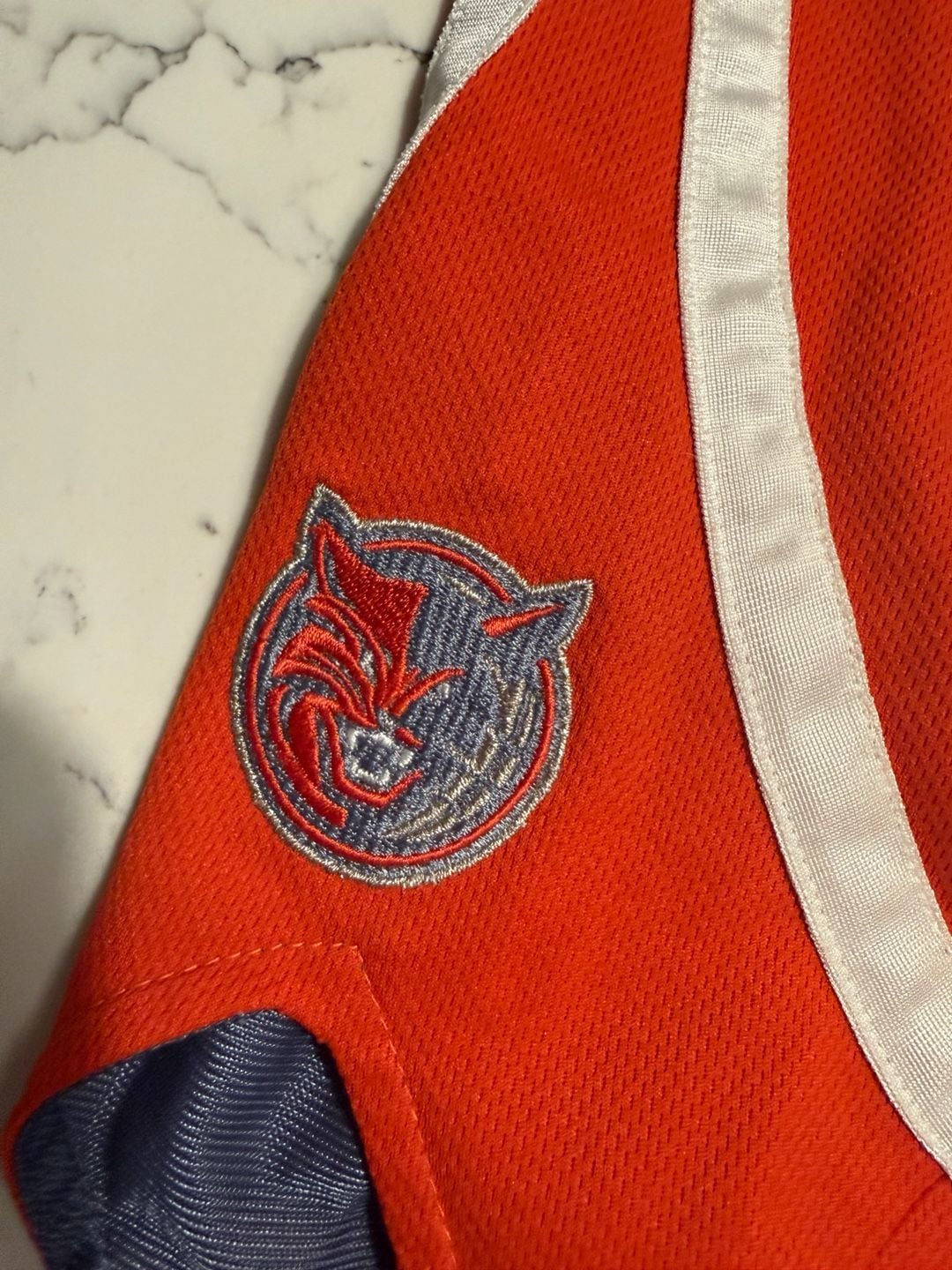 Adidas Charlotte Bobcats Basketball Shorts Size M Blue Orange 7