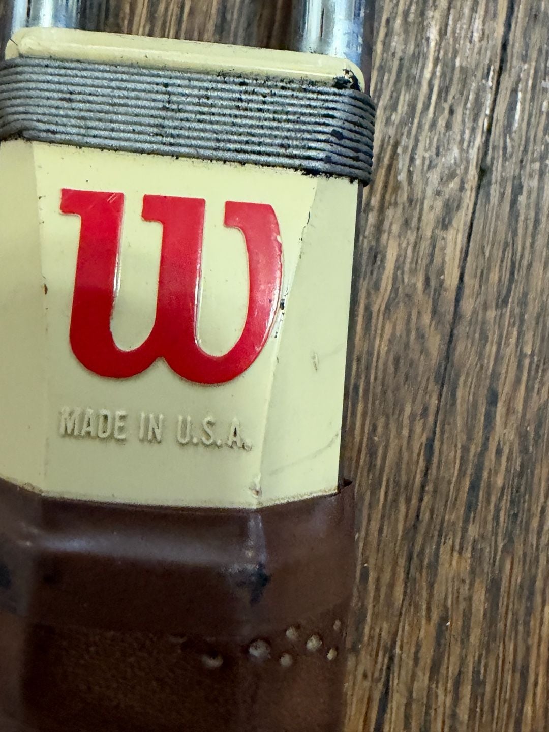 Wilson T3000 Vintage Steel Tennis Racket And Cover 3