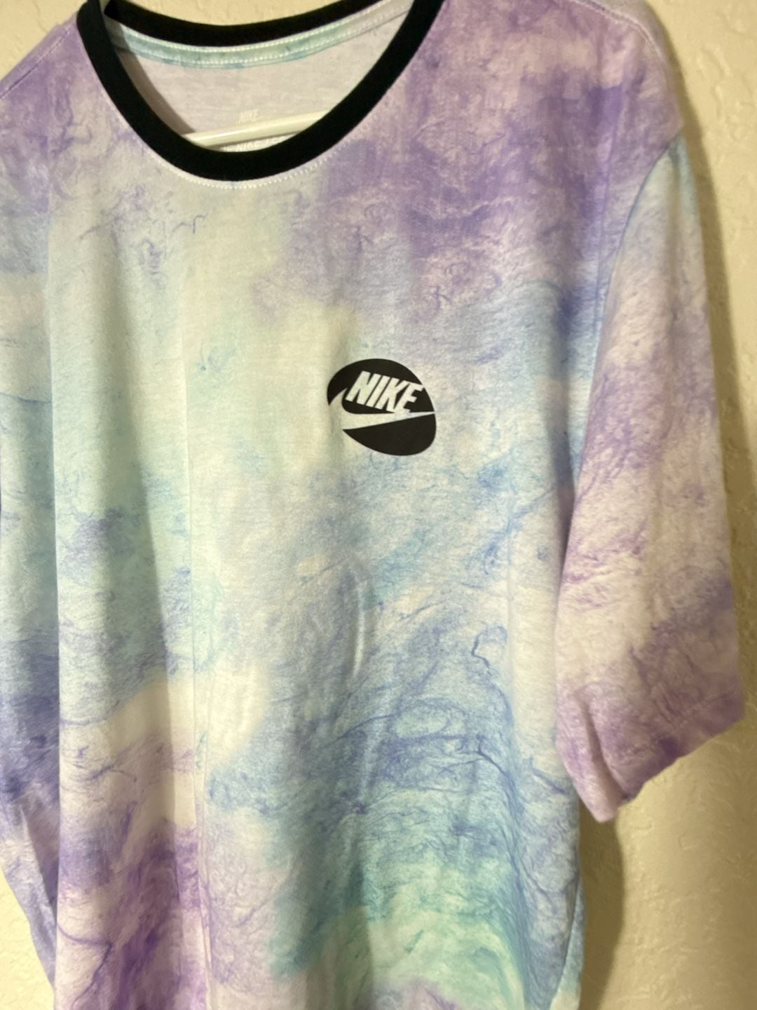 Nike The Nike Tee Size XL Tie Dye Blue Purple T-Shirt 3