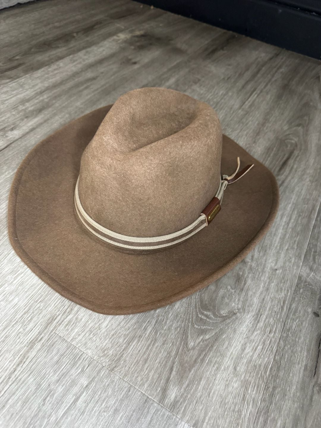 Gold Sport Crushable Wool Hat Size L/G Brown Outdoor Adventure 2