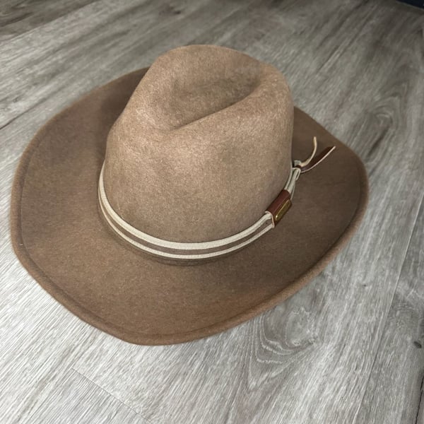 Gold Sport Crushable Wool Hat Size L/G Brown Outdoor Adventure