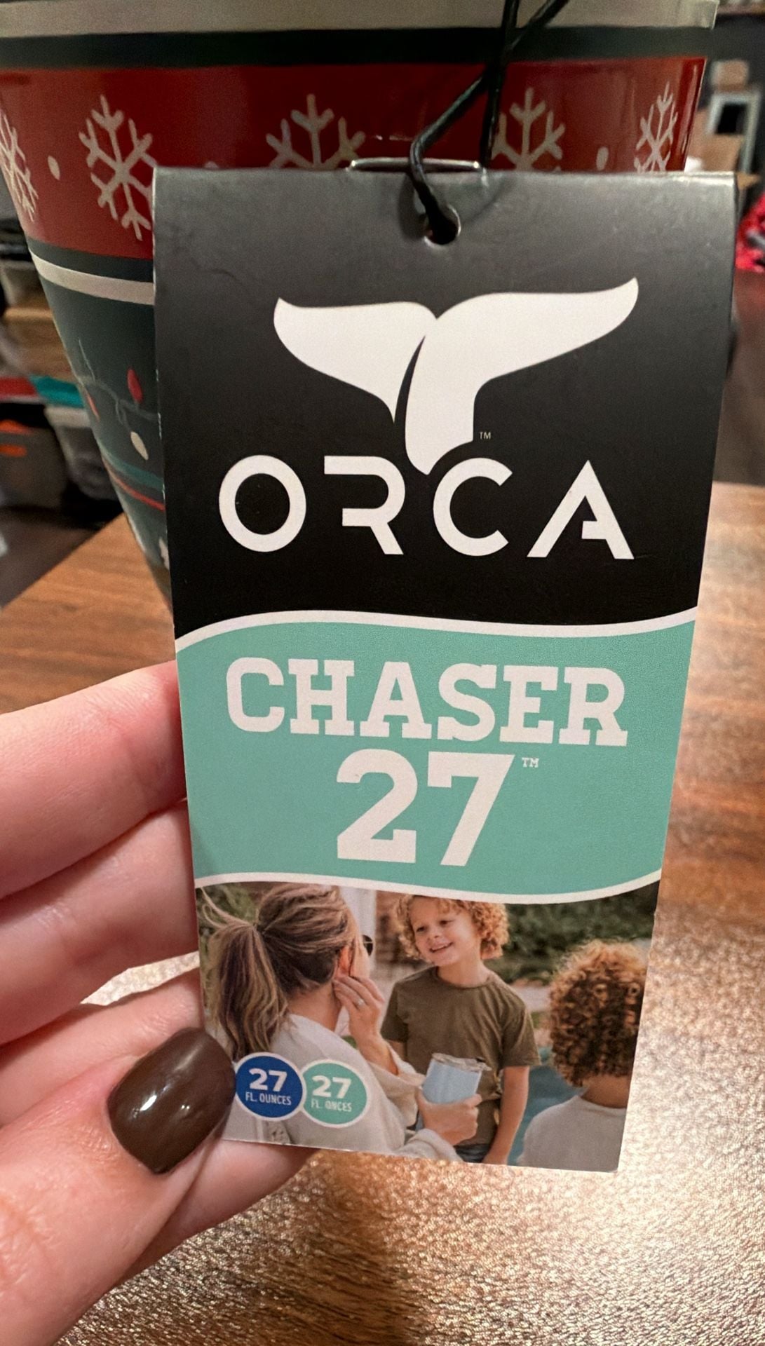 Orca Chaser 27 Size 27 Fl. Ounces Holiday Sweater 3