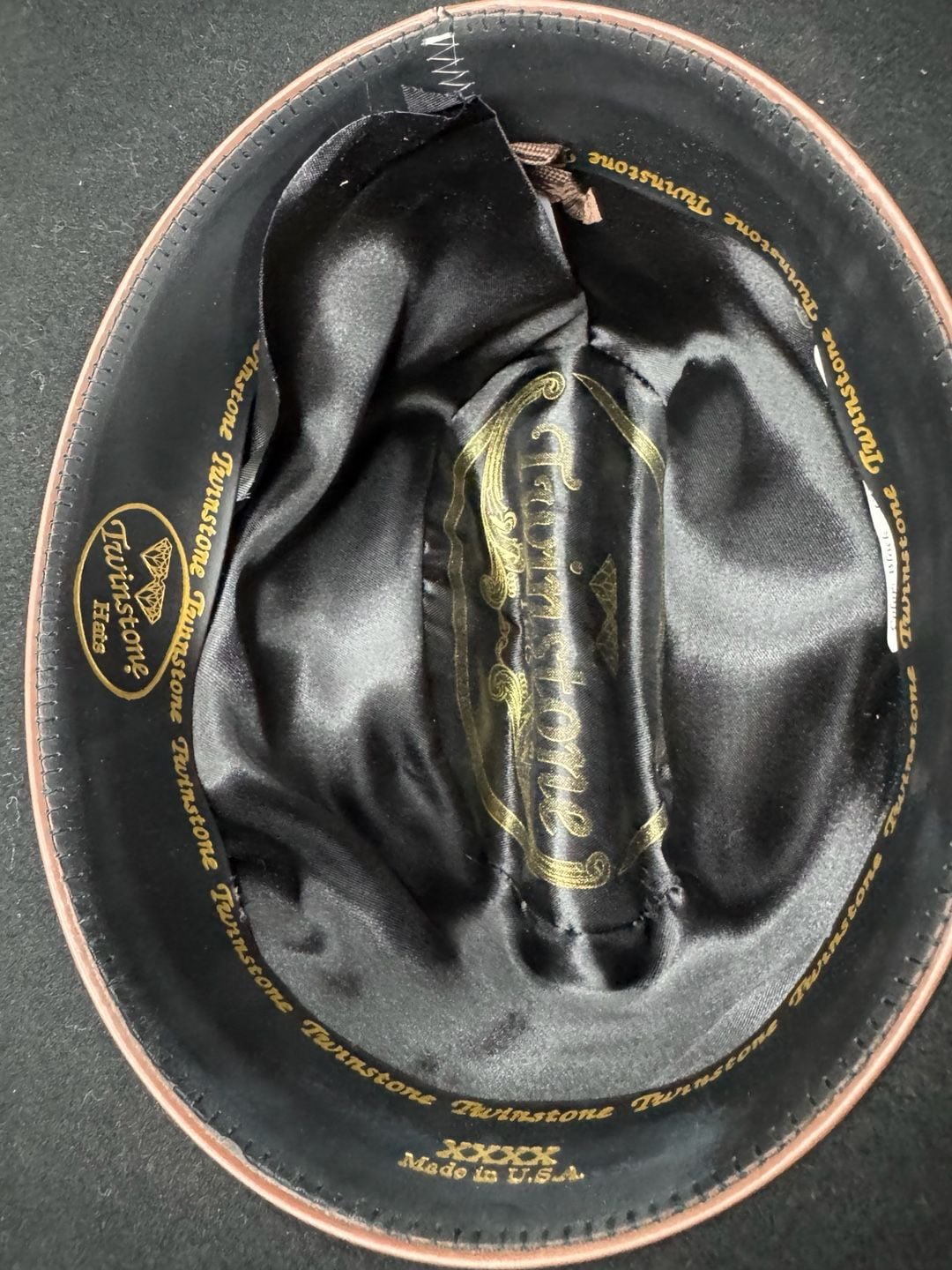 Twinstone Hats JR Cowboy Hat Black XXXX 5