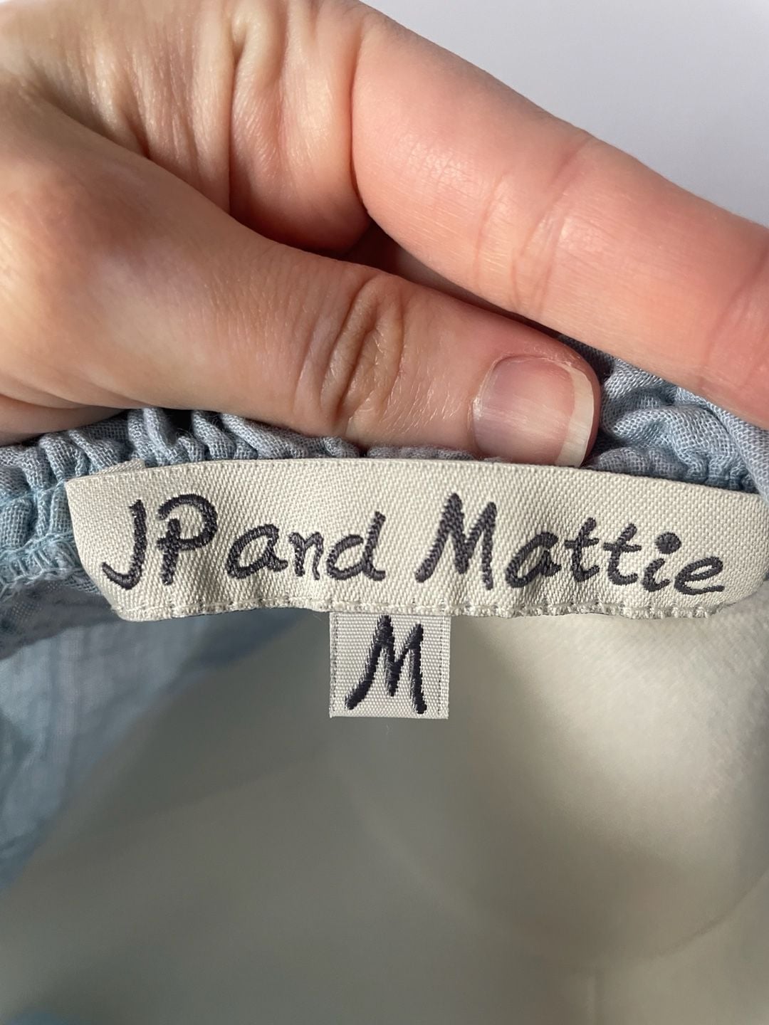 JP and Mattie Madeleine Peasant Pleated Blouse 5