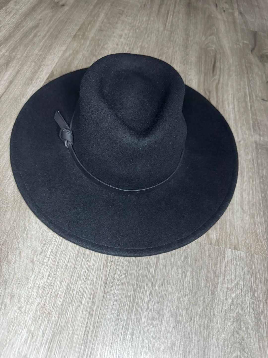 Target Wool Fedora Hat Black 100% Wool 2
