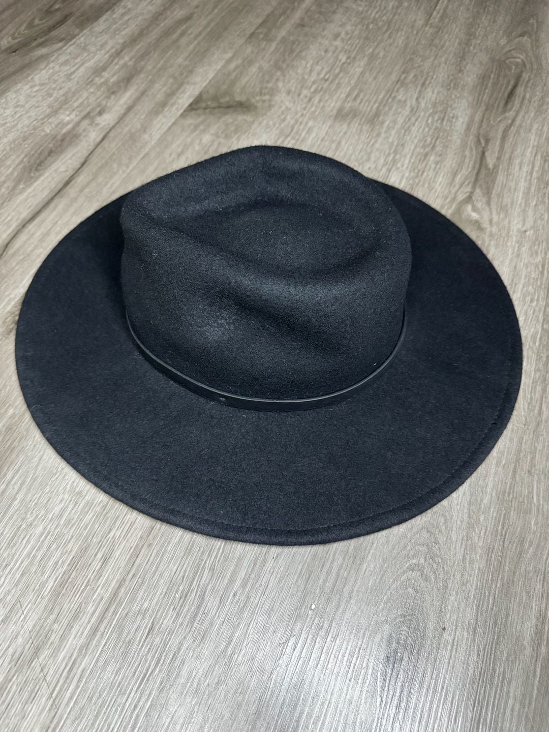 Target Wool Fedora Hat Black 100% Wool 3