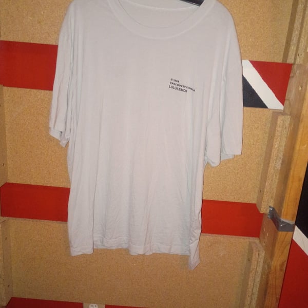 Lululemon 1998 Vancouver Canada T-Shirt Off White