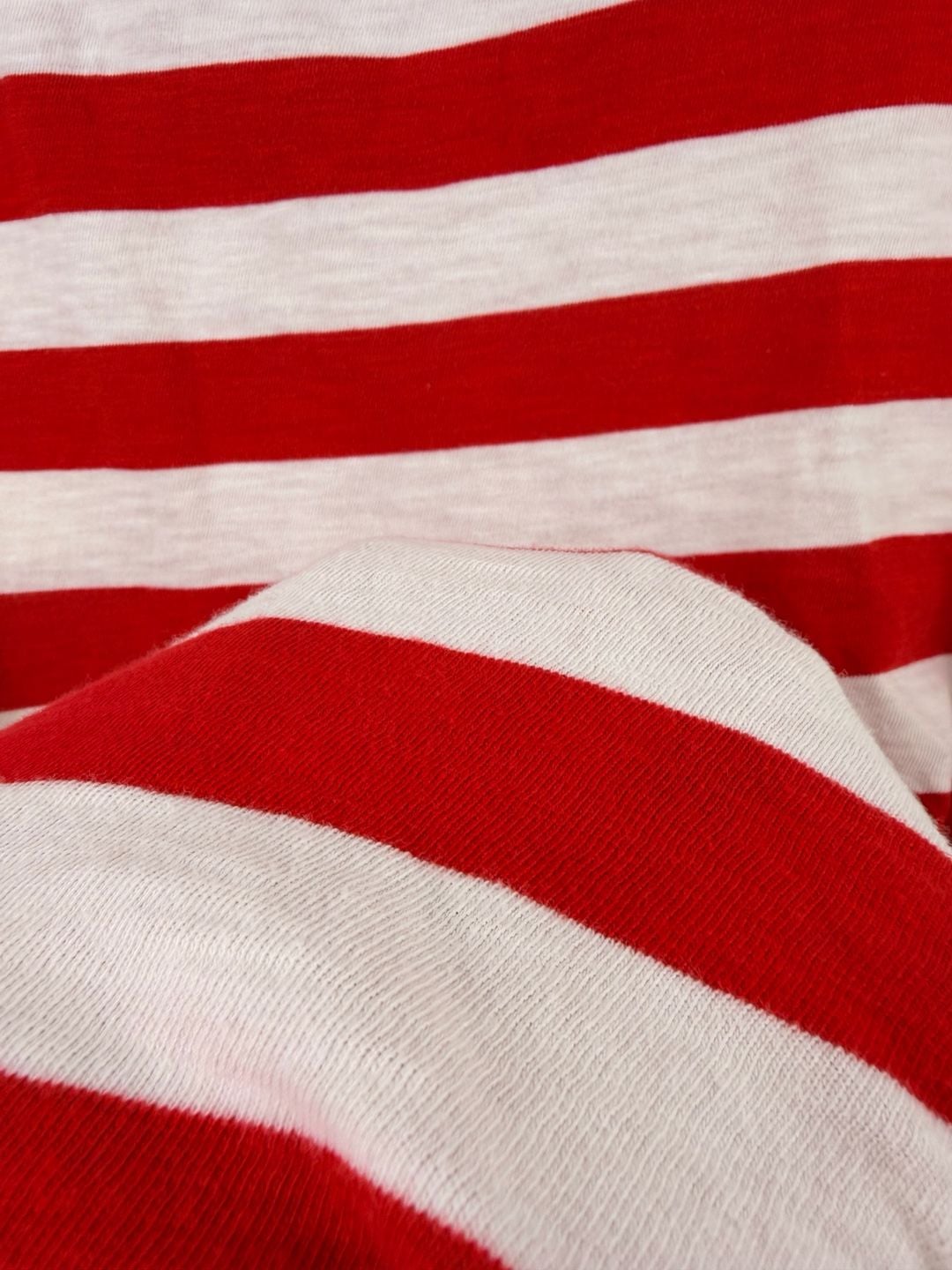 Boden T-Shirt Dress Size US 6R Red White Striped Cap Sleeve Pockets 5