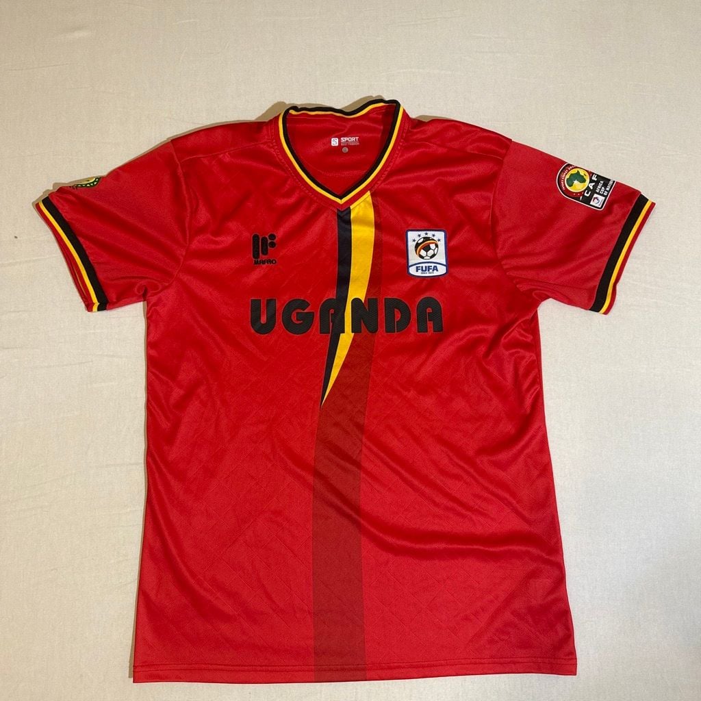 Uganda Red Soccer Jersey Size XXL Fits like M 2