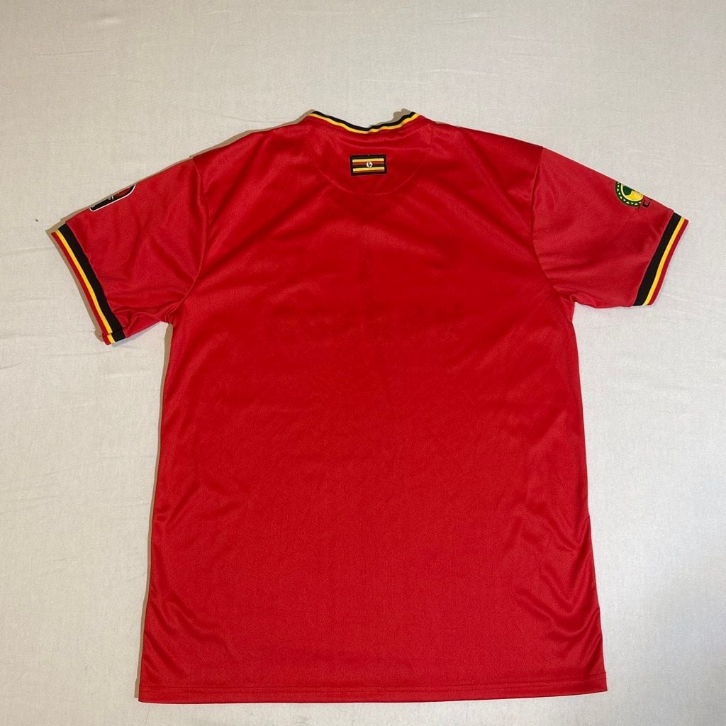 Uganda Red Soccer Jersey Size XXL Fits like M 3