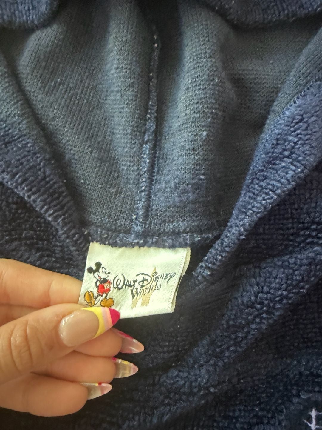 Disney Old Key West Resort Fleece Hoodie X-Large Navy 5
