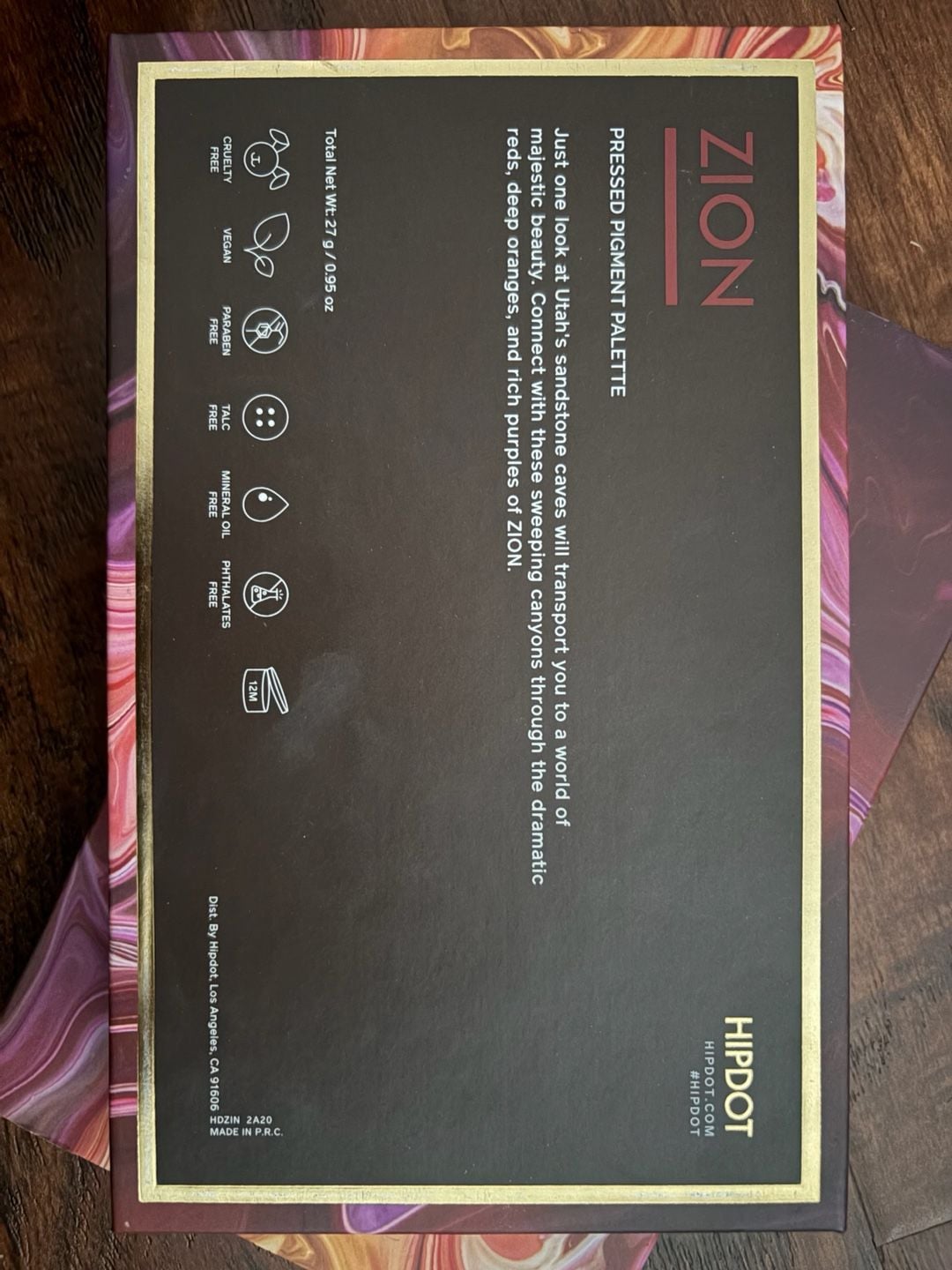 Hipdot Zion Pressed Pigment Palette 15 Shades 3