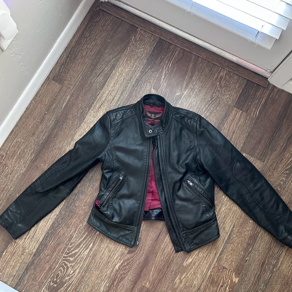 Street Legal Black Leather Motorcycle Jacket