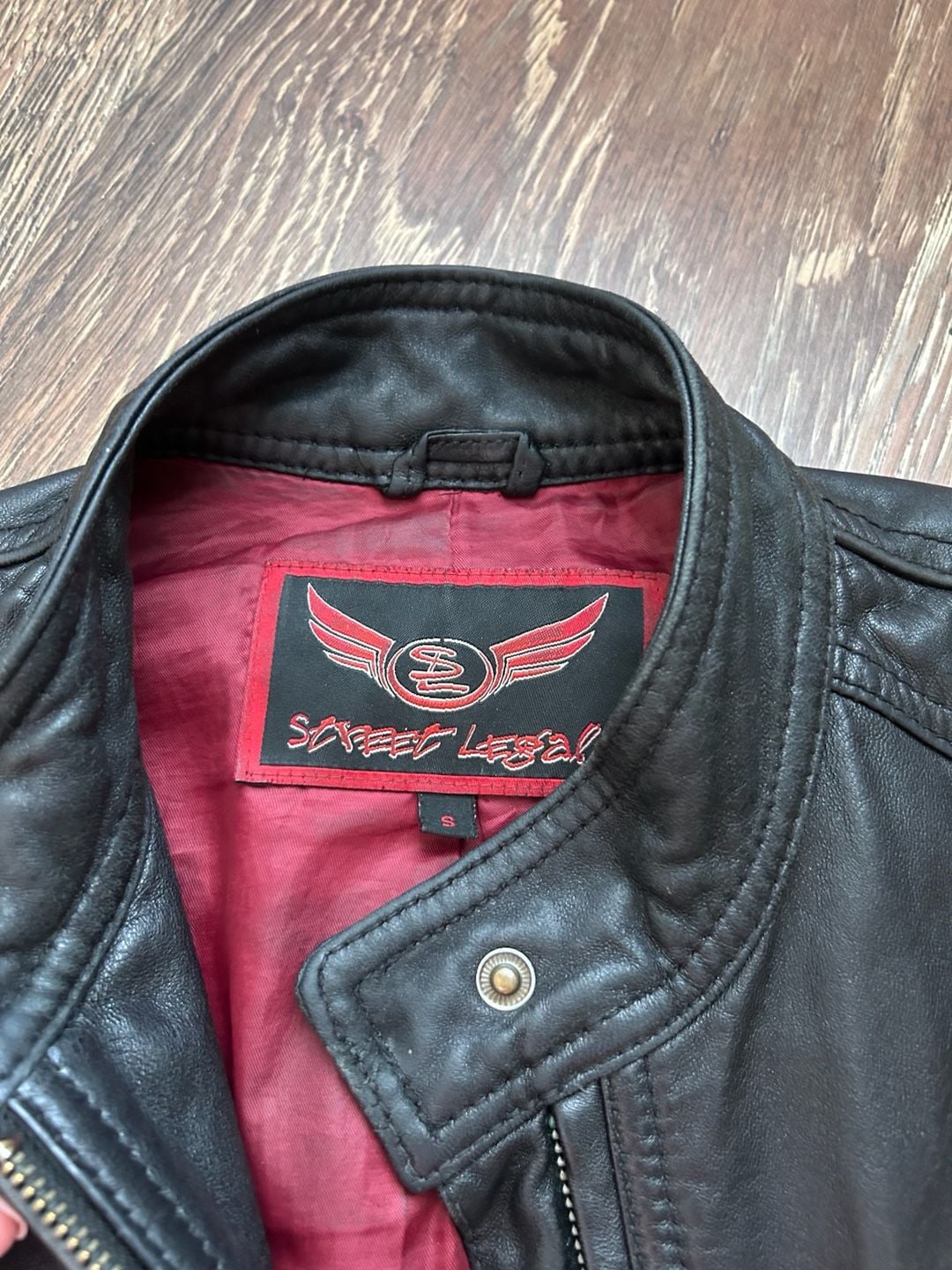 Street Legal Black Leather Motorcycle Jacket 3