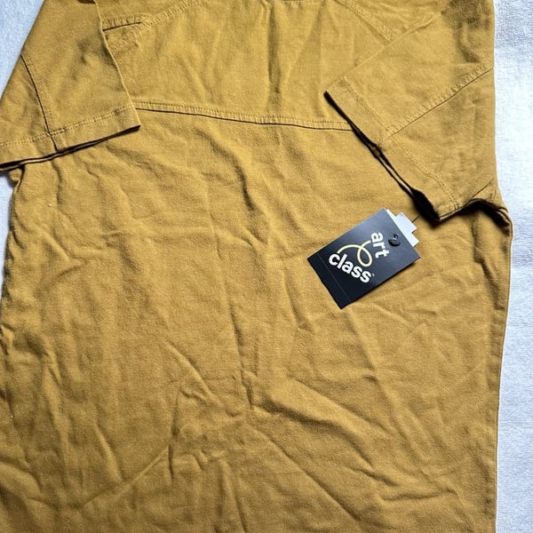 Art Class Boys Short Sleeve T-Shirt Size M (8) Green Mustard