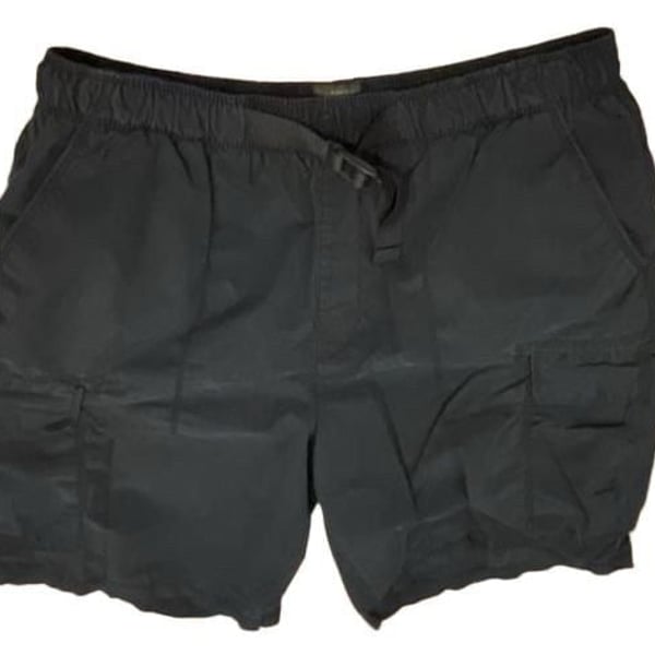 Timberland Cargo Shorts Size L Black Hiking Utility