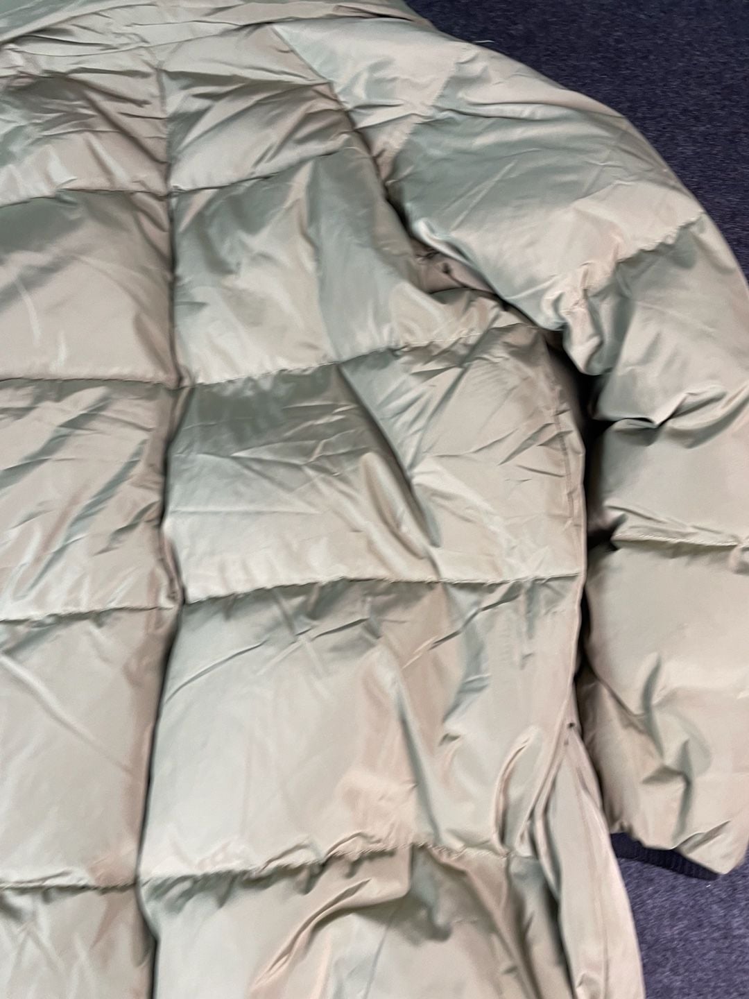 Orolay Down Puffer Jacket Size L Green 11