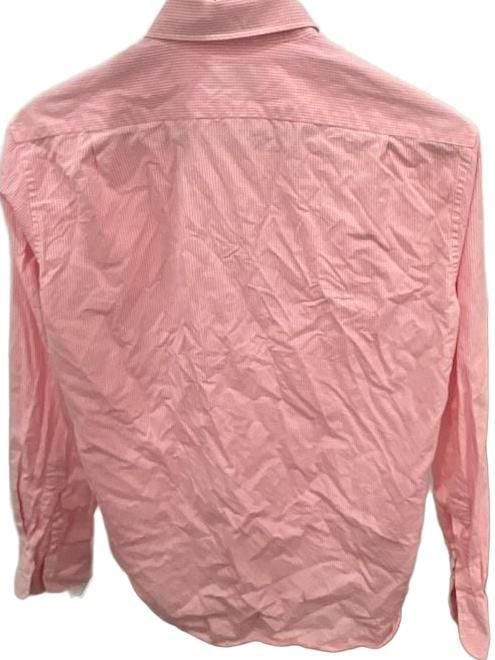 J.Crew Thompson Shirtings Size M 15-15.5 Pink Gingham Shirt 4