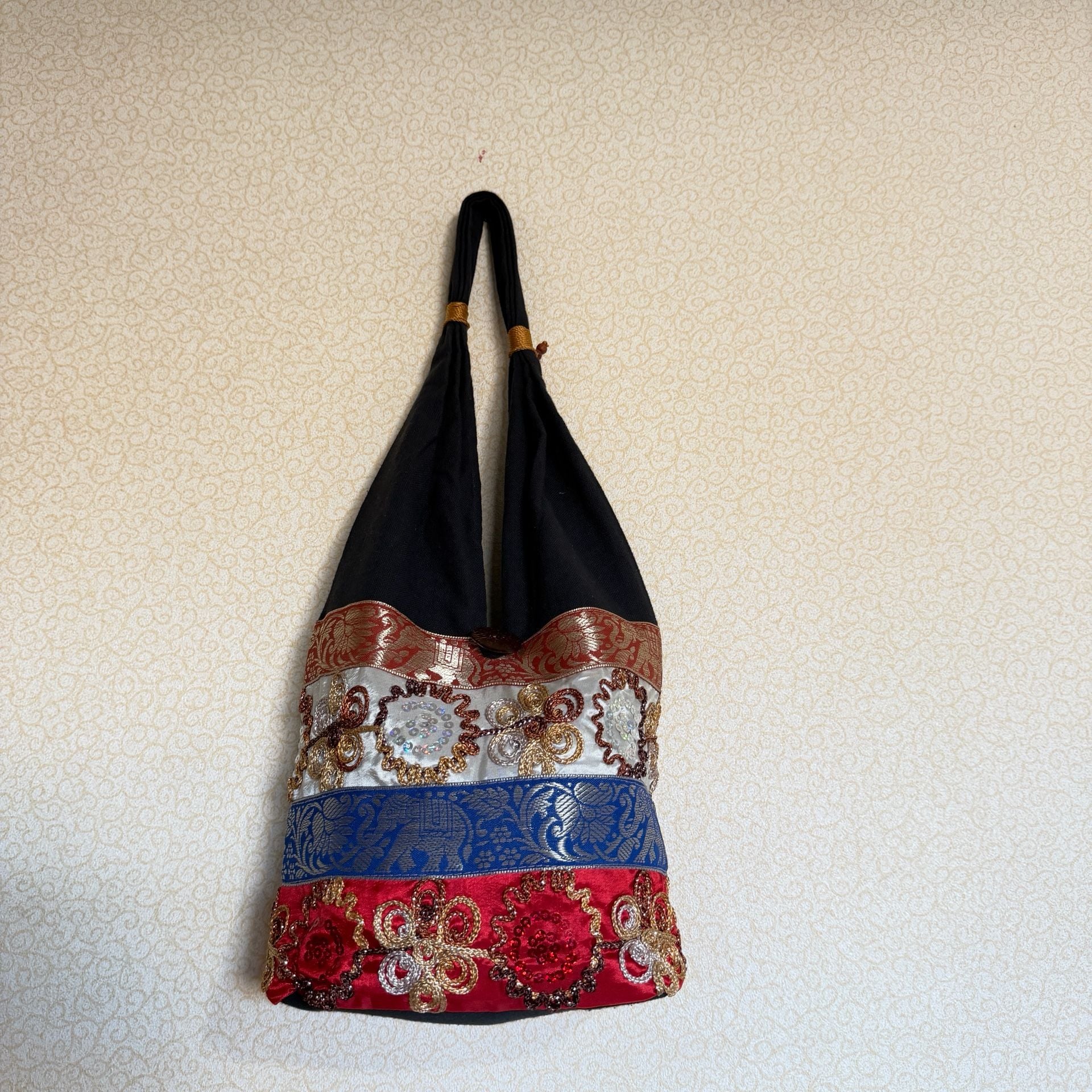 Shoulder Bag Embroidered - , A 2