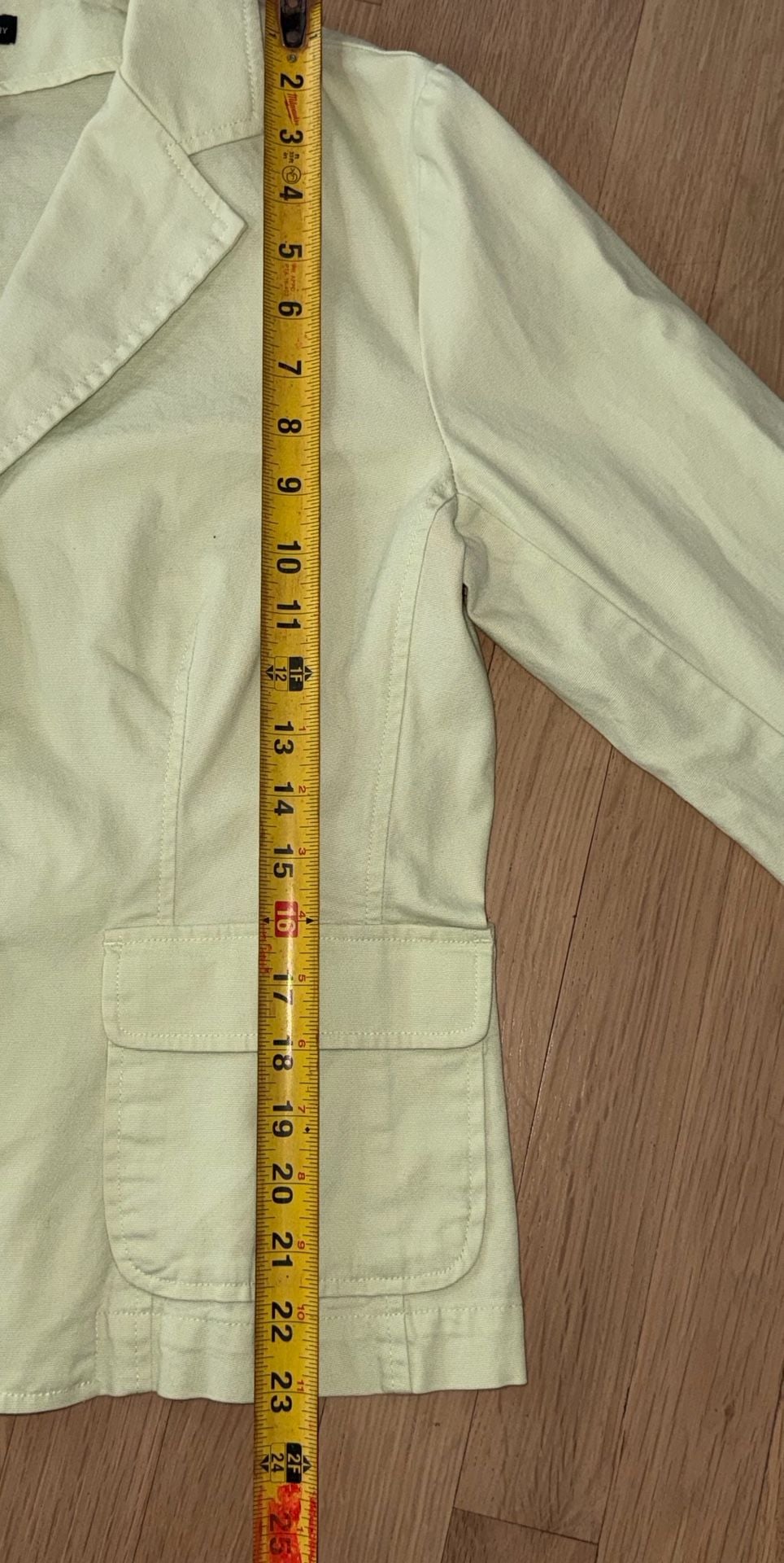 New York & Company Women's Cotton Blend Two-Button Casual Blazer 5
