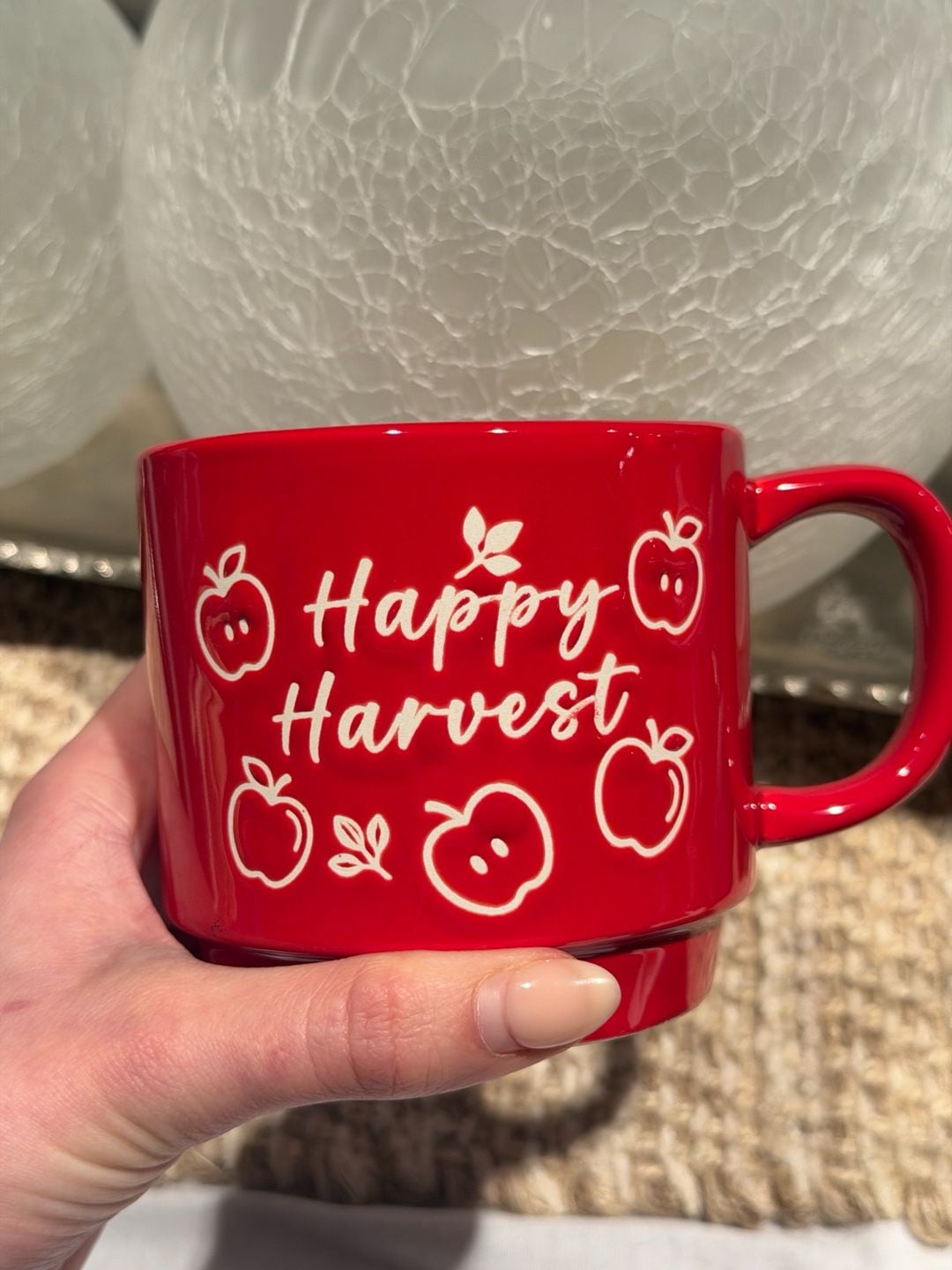 Stacking Fall Mug Set of 4 7