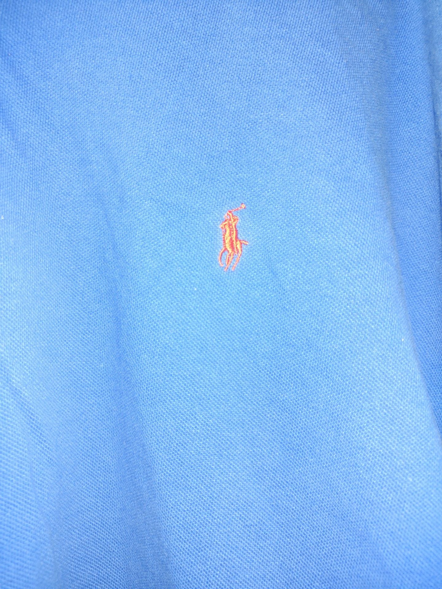 Polo Ralph Lauren Blue Polo Shirt with Red 3