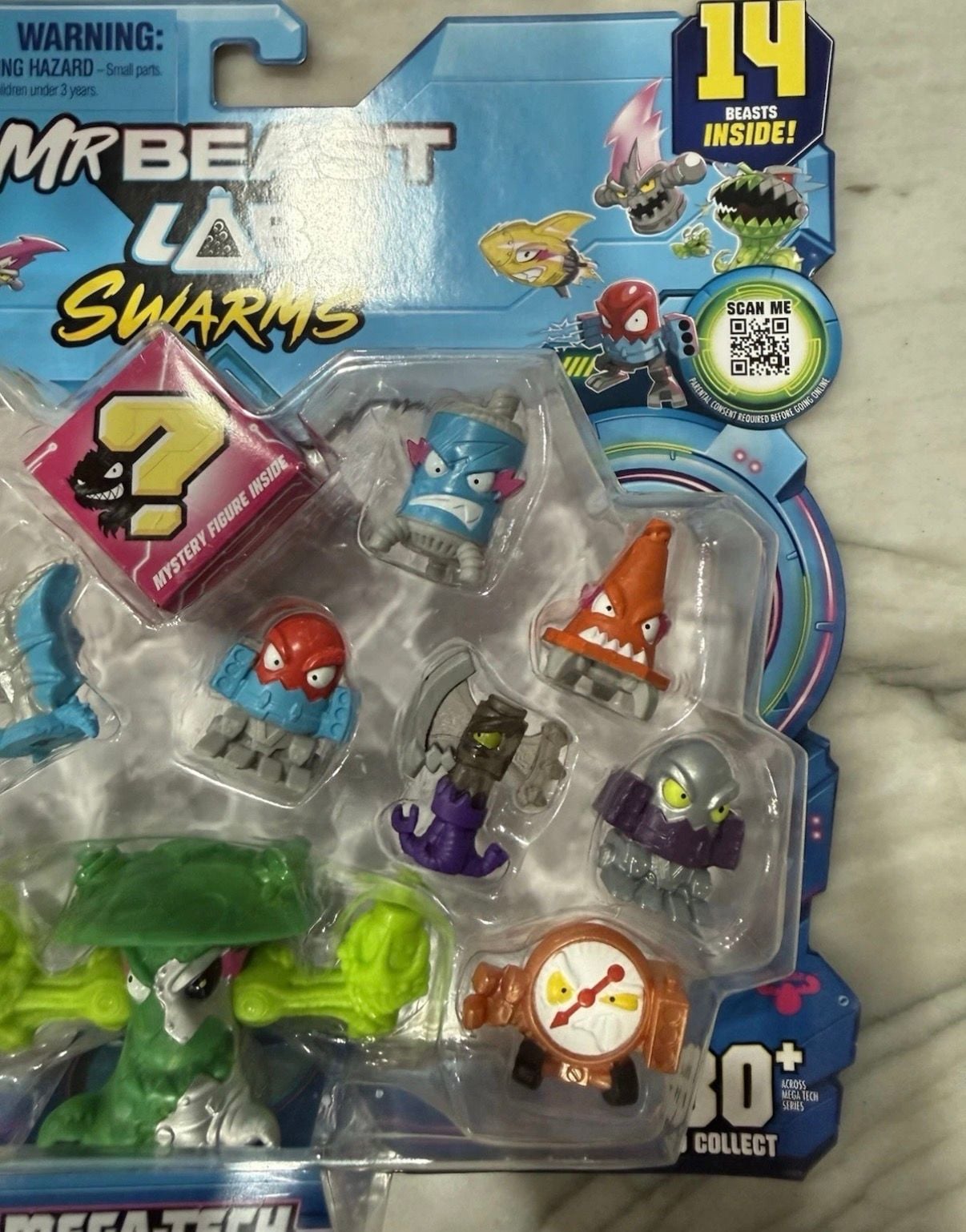 MrBeast Lab Swarms Mega-Tech Series 14 Pack Lot of 2 New Sealed 28 Figures 7