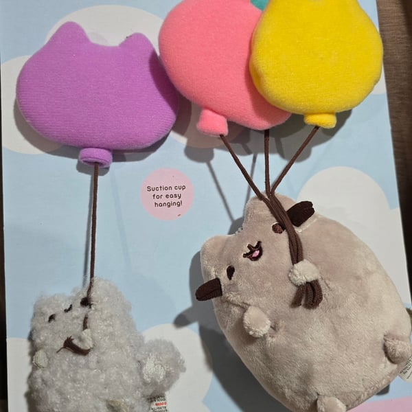 Gund Pusheen and Stormy Balloon Set Plush Toy