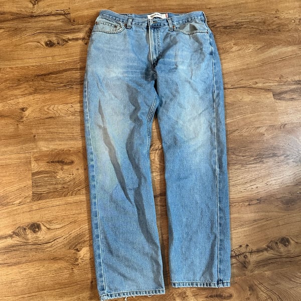 Levi's Regular Fit Jeans Blue Denim Light Wash