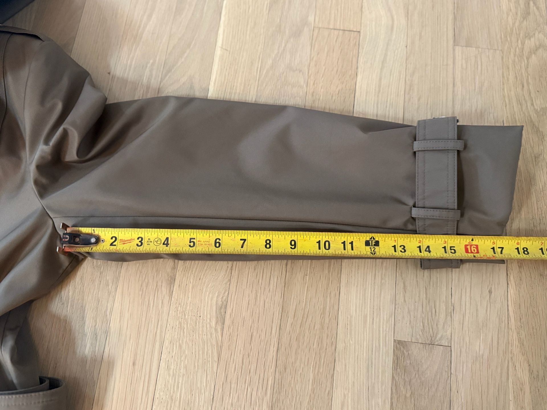 Calvin Klein Womens Mocha Brown Belted Trench Coat 5