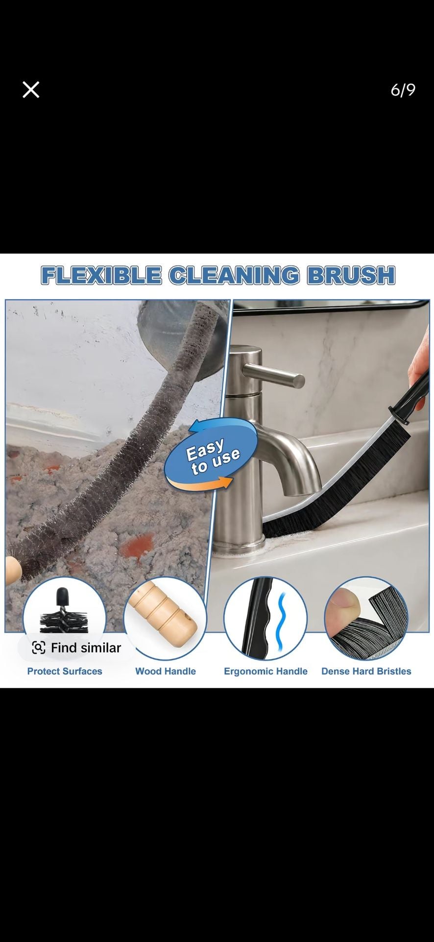 Sealegend Dryer Vent Cleaner Kit Vacuum Hose Attachment 6