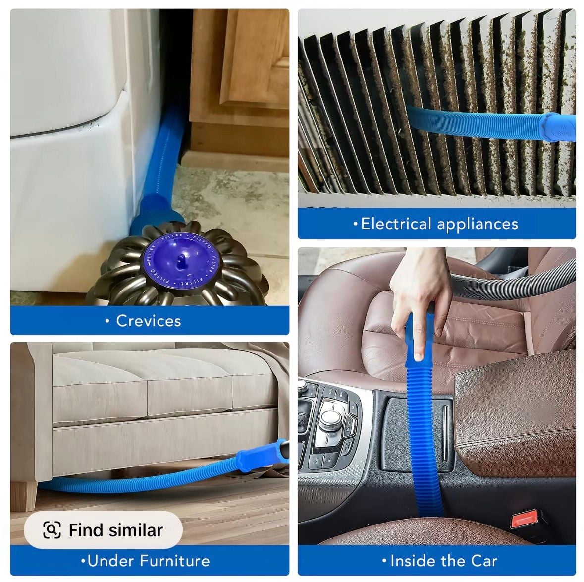 Sealegend Dryer Vent Cleaner Kit Vacuum Hose Attachment 7