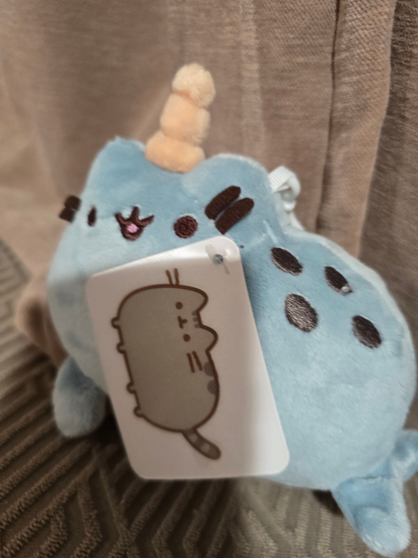 Pusheen Pusheenimal Narwhal 5-Inch Plush Backpack Clip - .com, 2