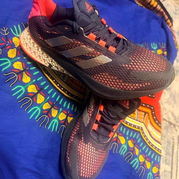 Adidas 4DFWD Pulse Shadow Navy Turbo Running Shoes