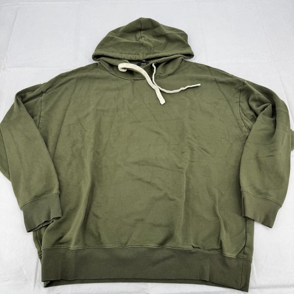 Buffalo David Bitton Hoodie Size L Green