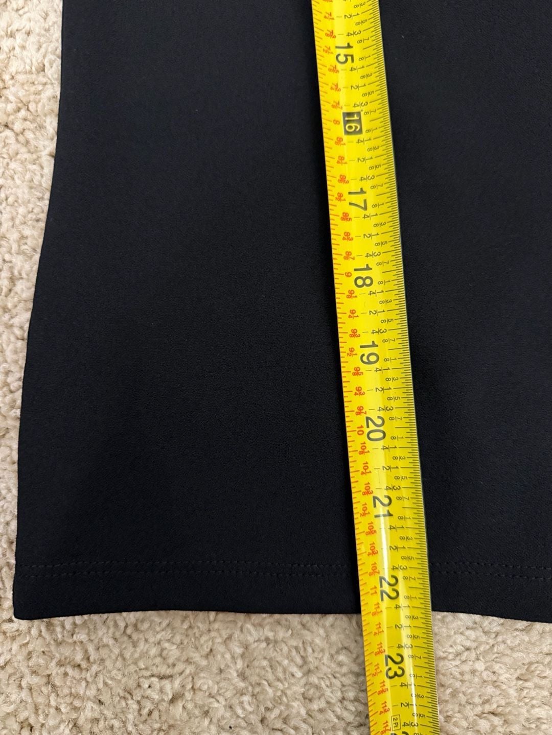 Ann Taylor Ruffle Neck Top Size XS Black Long Sleeve Blouse 8