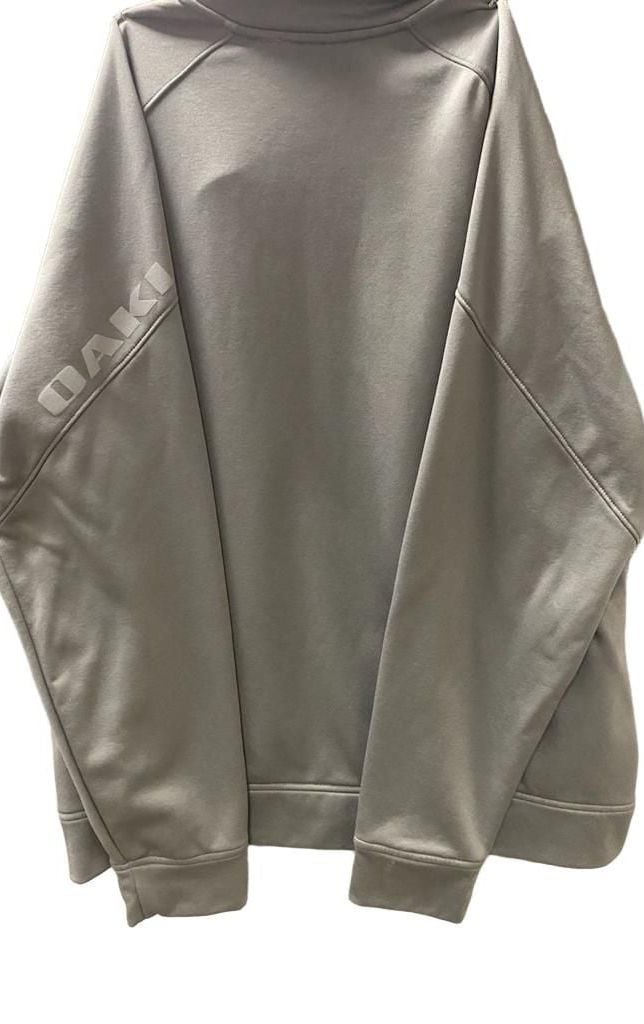 Oakley Full Zip Light Grey Hoodie Size XL 11