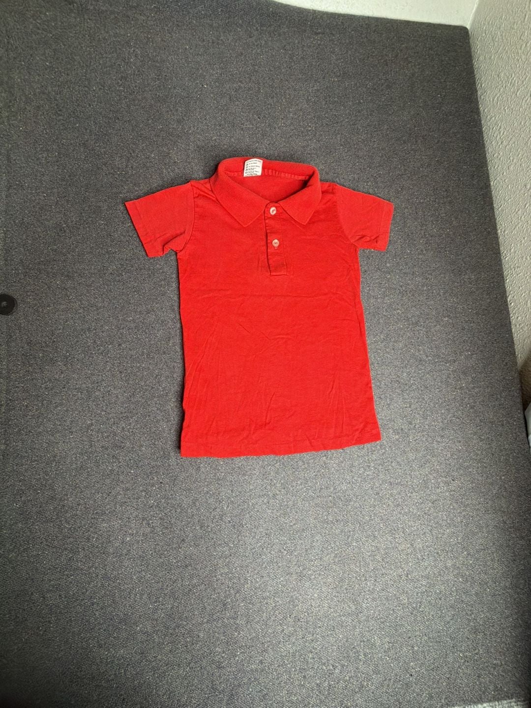 Casual Knits by Stedman Polo Shirt Size Small (6-8) Red 2