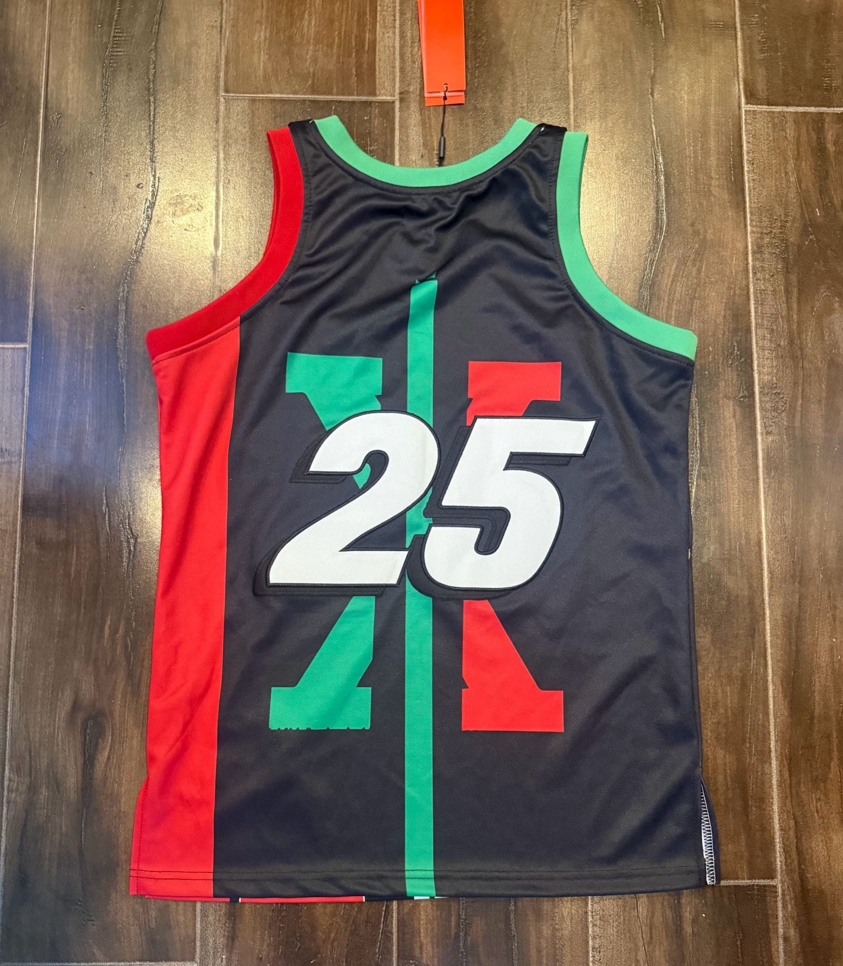 Headgear Classics Malcolm X Basketball Jersey 25 Black 4