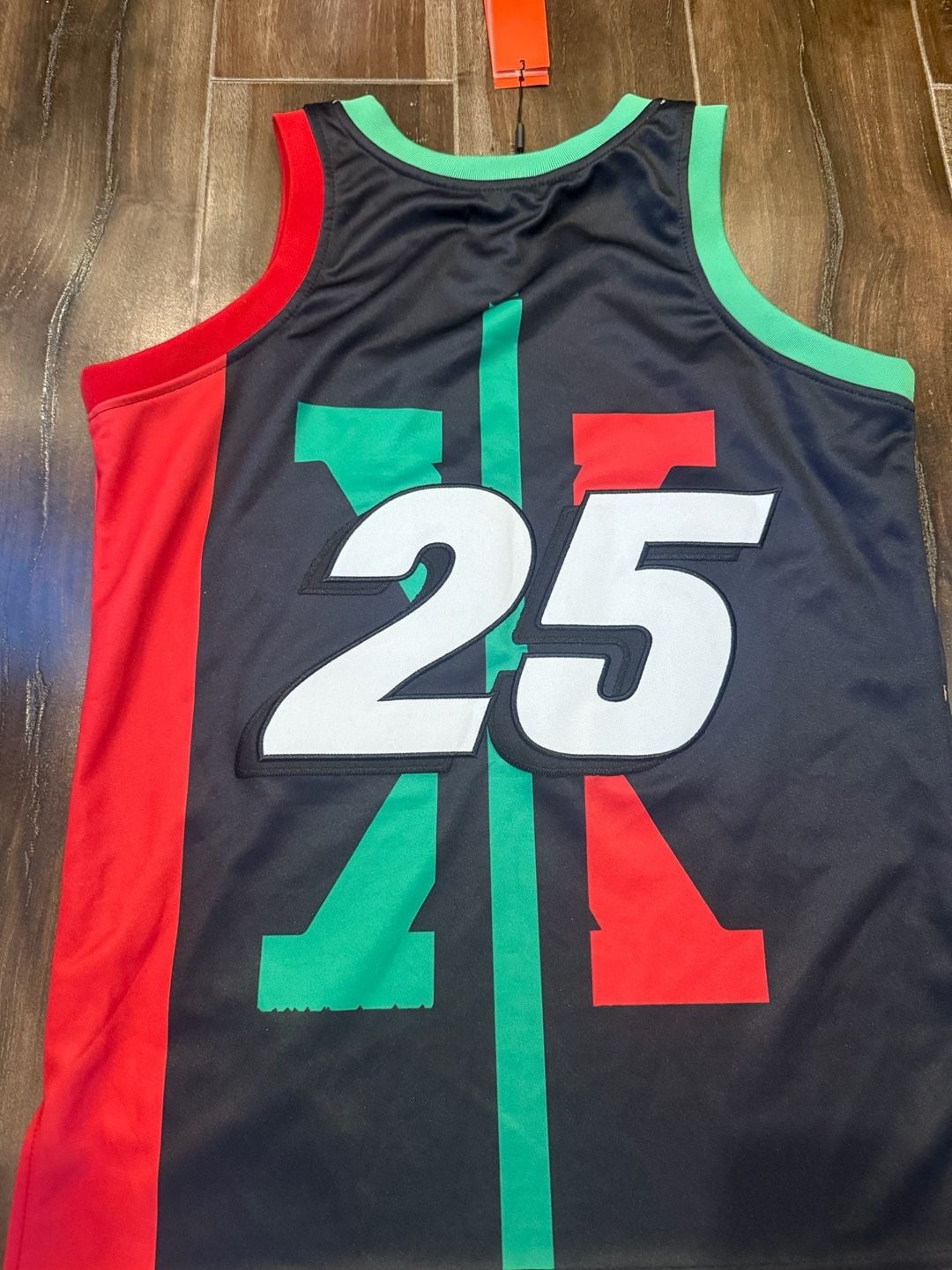 Headgear Classics Malcolm X Basketball Jersey 25 Black 5