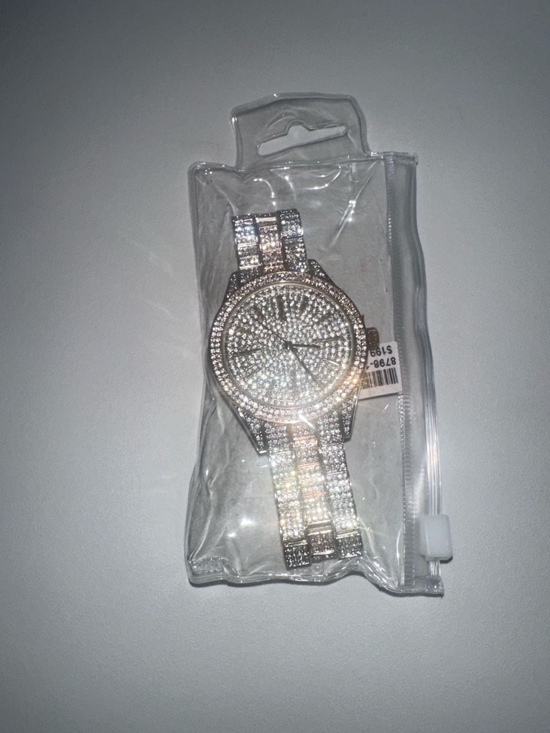 Techno Pave Iced Out Watch  7