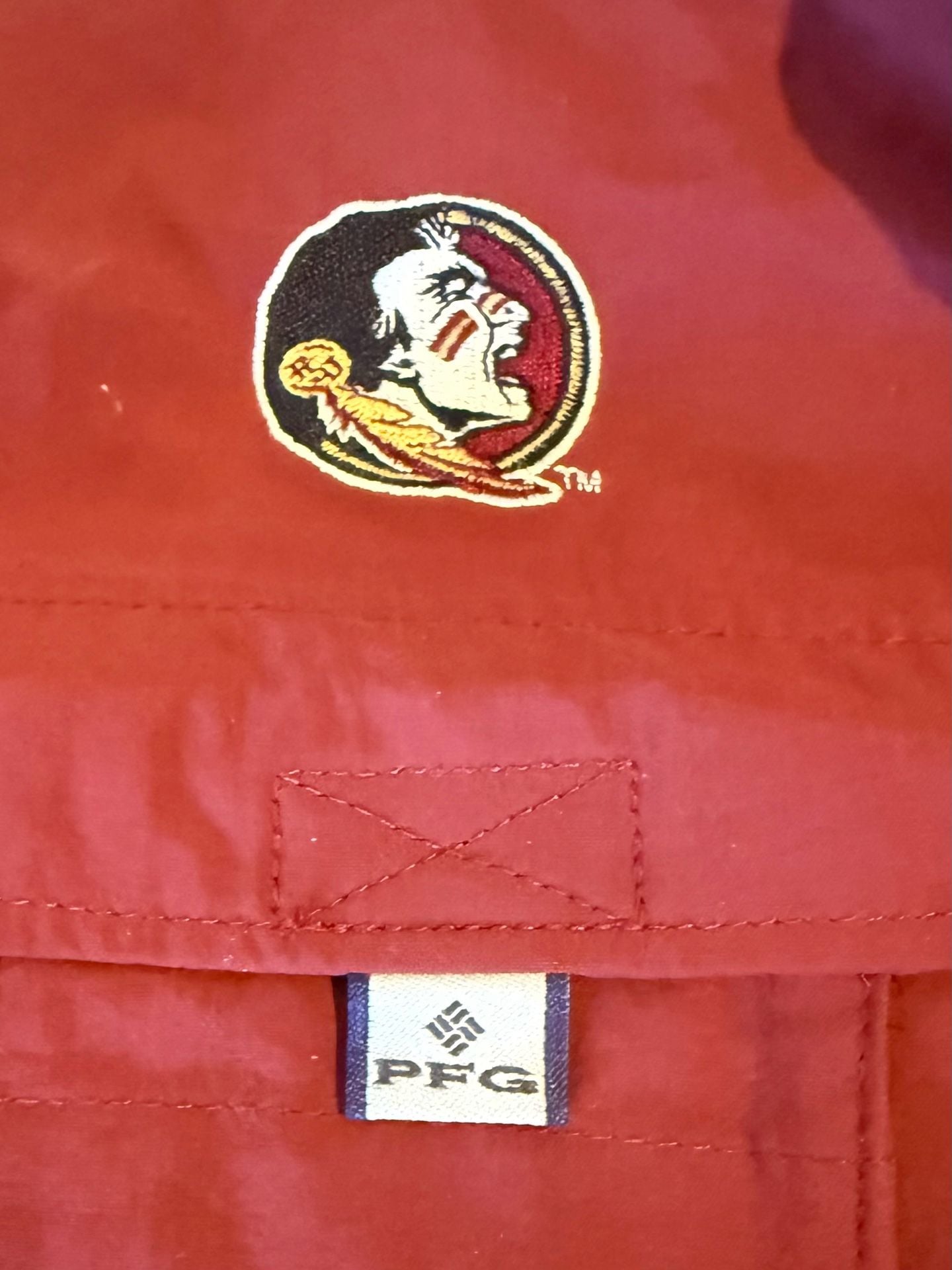 Columbia PFG Bahama Long-Sleeve Florida State Shirt Red 4